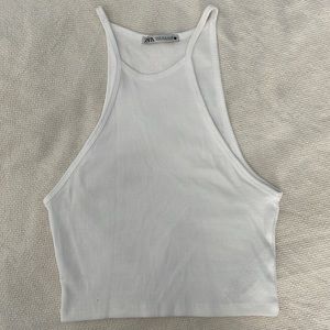 ZARA white tank